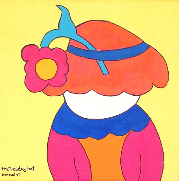 the tuesday hat, Karin Konoval