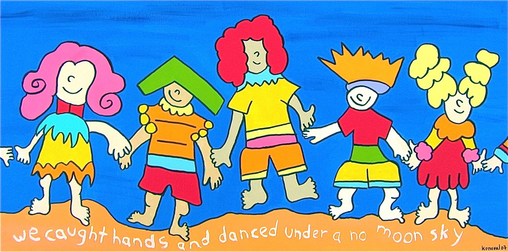 we caught hands and danced, Karin Konoval